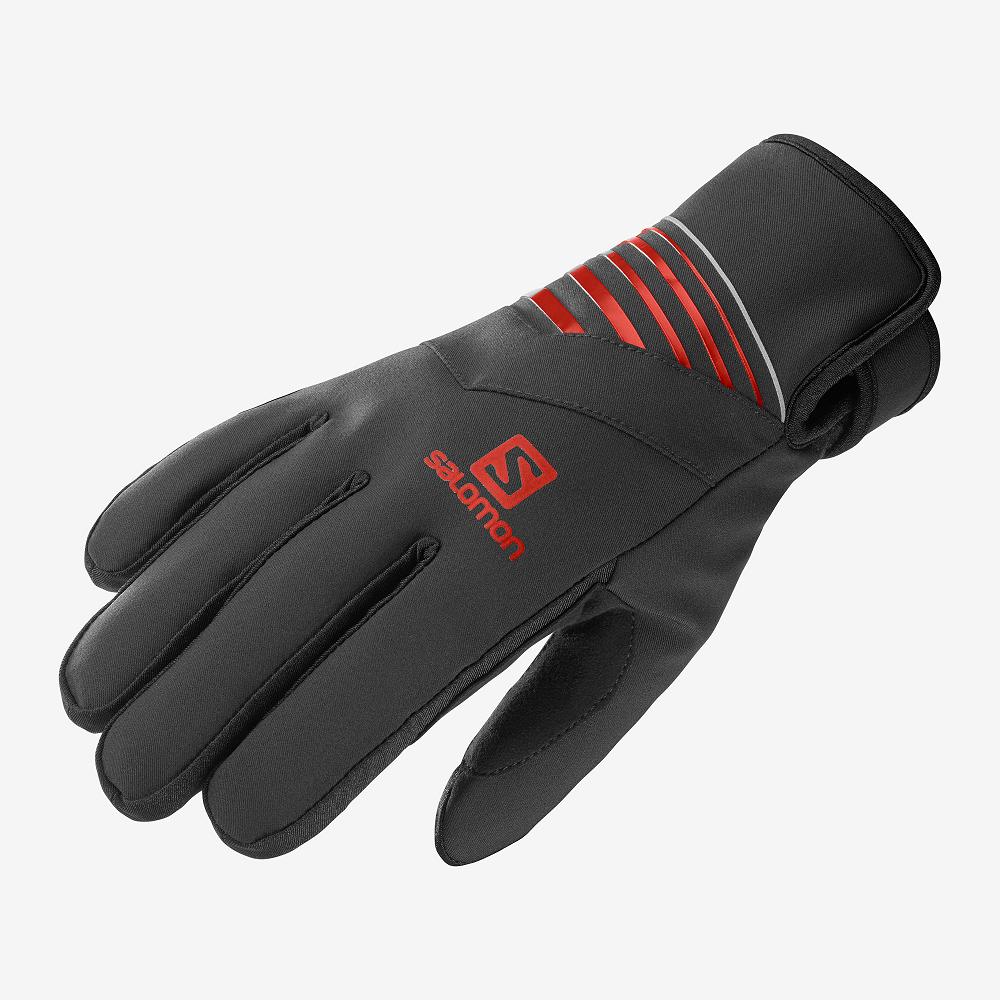 Salomon RS WARM U Guantes Hombre - Negras - Colombia (43517-SEYQ)